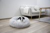 Legowisko dla psa Fluffy, jasnoszare, 18 cm Ø 60 cm, Kerbl