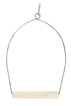 Huśtawka z drewnianą żerdzią dla ptaków, 10 x 20 cm, Kerbl