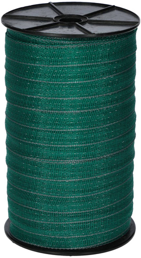 Taśma ogrodzeniowa ECONOMY, 200m x 20mm, zielono-szara, Kerbl