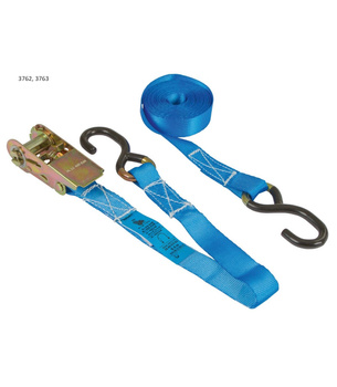 Pas transportowy z napinaczem, 4m x 25mm, 800 kg, 0,72 kN, niebieski, Kerbl