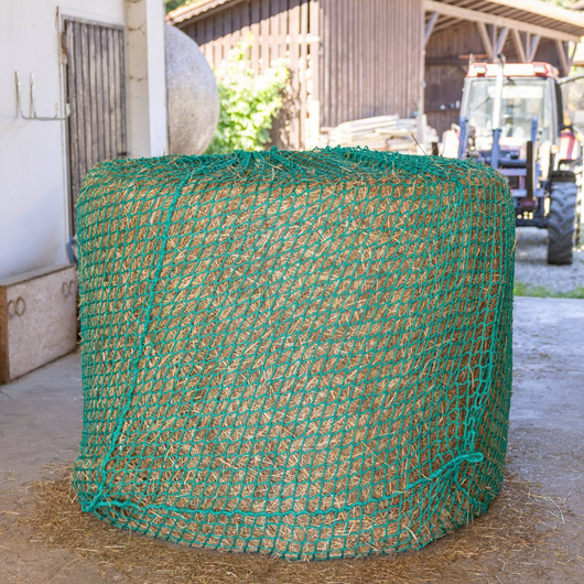 Siatka na siano do bel, do zawieszania, zielony, 125 x 160 cm, oczko 4,5 cm