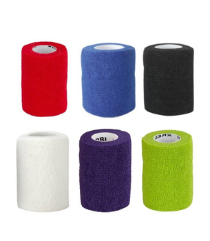 Samoprzylepny bandaż EquiLastic, 7,5 cm, różne kolory, Kerbl