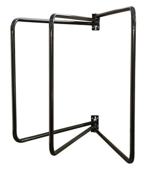Wieszak na derki i czapraki, 3 ramiona, czarny, Kerbl