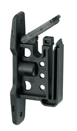 Izolator przybijany, do taśmy 40 mm Easy Tape, czarny, Kerbl