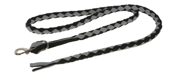 Uwiąz dla konia American, czarny/szary, 250 cm, Covalliero