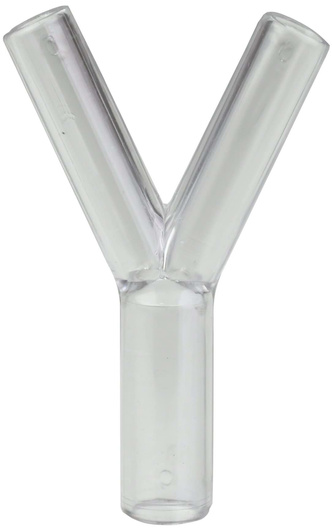 Trójnik do węży mobilnej dojarki dla kóz