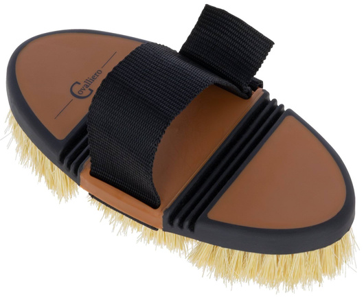 Szczotka Flex NaturBristles 2K, brązowy/czarny, 18,5 cm, Covalliero