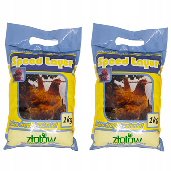 Mieszanka paszowa Speed Layer - Dopalacz nieśności, dla niosek – 2 x 1 kg