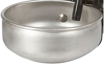 Miska do poidła E21, 5 l, stalowa, Kerbl