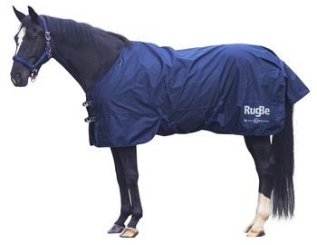 Derka przeciwdeszczowa dla konia RugBe Zero, granatowy, 105 cm, Covalliero