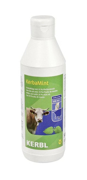 Balsam do wymion z olejkiem z mięty pieprzowej KerbaMint 35, 500 ml, butelka, Kerbl