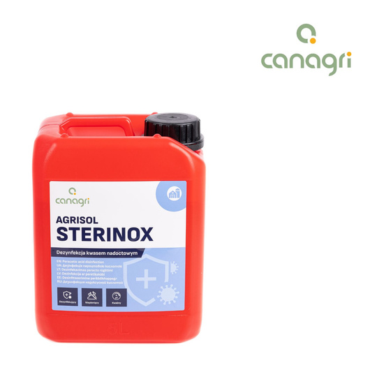 Preparat do dezynfekcji Agrisol N 77 (Sterinox), koncentrat, 5 kg, Canagri