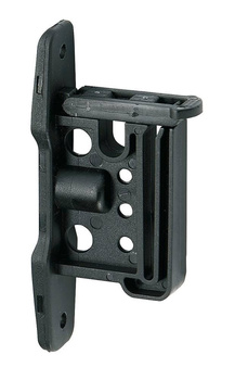 Izolator przybijany, do taśmy 40 mm Easy Tape, czarny, Kerbl