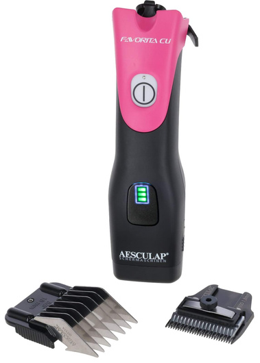 Maszynka do strzyżenia małych zwierząt Favorita Cli, 2 akumulatory Aesculap