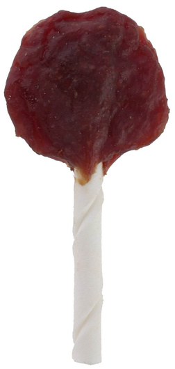 Lizak ze surowej skóry, z kaczką i serem, 10 cm, 20 g, Kerbl