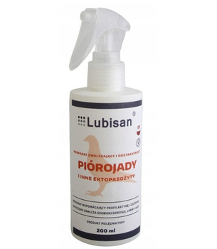 Preparat przeciwko ektopasożytom dla drobiu Lubisan piórojady 200 ml