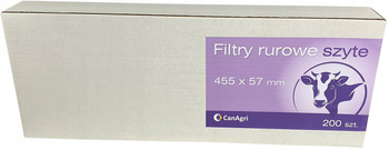 Filtr rurowy do mleka, 455 x 57 mm, 200 szt., Canagri