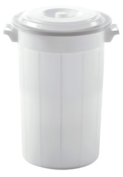 Beczka na paszę, biały, 100 l, Kerbl