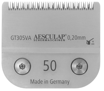 Ostrze do maszynki do strzyżenia, SnapOn, stal, nr 50, 0,2 mm, Aesculap