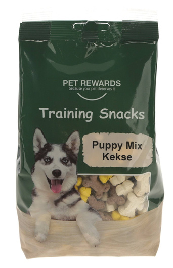 Przysmak dla psa Pet Rewards Biscuits Puppy Mix, kostki zbożowe 400g, Kerbl