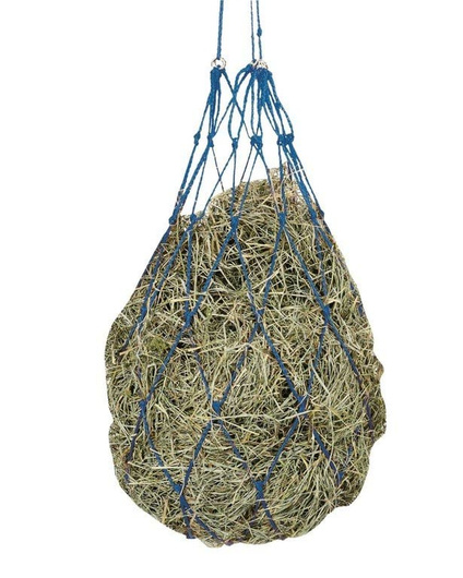 Siatka na siano dla konia, niebieski, oczko 10 cm, Kerbl