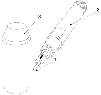 Ostrze do gazowego obcinacza ogonów dla trzody, Kerbl