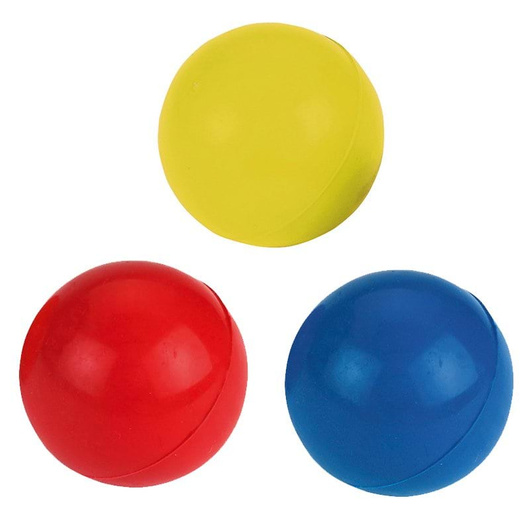 Zabawka dla psa, piłka z gumy, 6,5 cm, różne kolory, Kerbl
