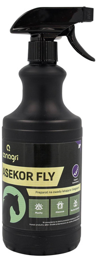 Preparat na owady latające i biegające ASEKOR FLY, zapach lawendowy, 750 ml, Canagri