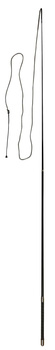 Bat do lonżowania, z teleskopem, czarny, 200 cm, Covalliero