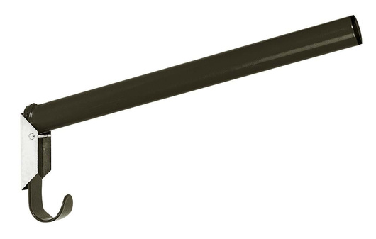 Wieszak na siodło, składany, 44 cm, czarny, Kerbl