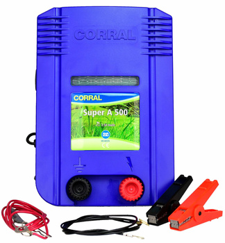 Elektryzator akumulatorowy Corral A 500, dla koni, bydła, dzików, 7,5 J
