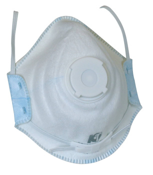 Maska filtrująca FFP2 NR D z zaworem, 3 szt., Kerbl