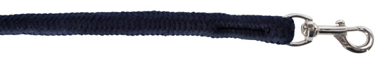 Uwiąz dla konia bawełniany, zwykły karabińczyk, granatowy, 200 cm, Covalliero
