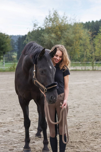 Kantar dla konia ClassicSoft, brązowy, roz. Pony, Covalliero