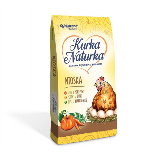 KURKA NATURKA KRUSZONKA - pomidor i lucerna - 25 KG