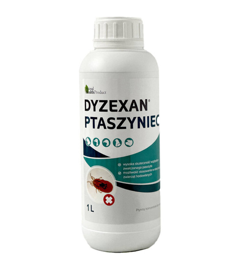 Preparat dla drobiu do zwalczania ptaszyńca kurzego Dyzexan Ptaszyniec 1l