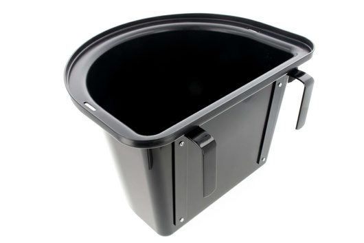 Żłób na paszę z zawiesiem, 12 l, czarny, Kerbl