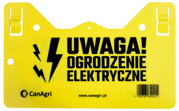 Tabliczka ostrzegawcza, 16 x 26 cm, Canagri