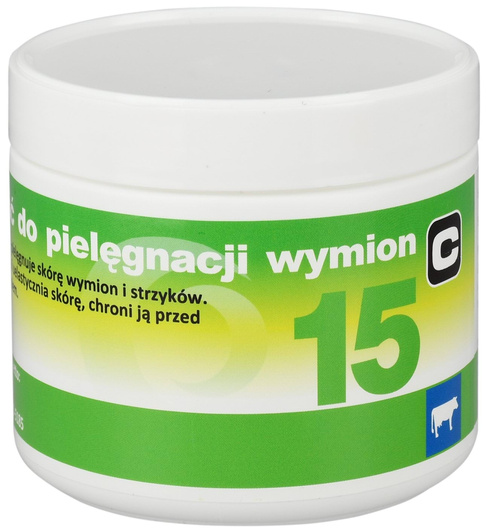 Maść pielęgnacyjna do wymion ”15”, 500 ml, Canagri
