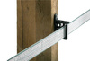 Izolator przybijany, do taśmy 40 mm Easy Tape, czarny, Kerbl