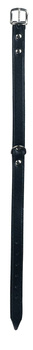 Skórzana obroża dla psa Mexica, 41 - 51 cm x 10 mm, czarna, Kerbl