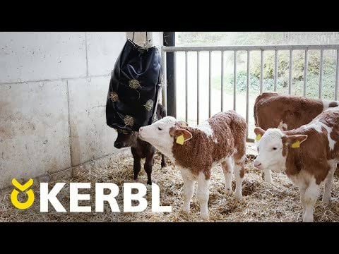 Worek na siano HayBag, mały, czarny, 8 kg, Kerbl