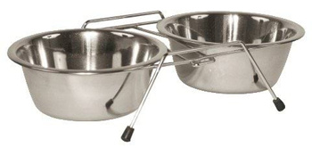 Miski na stojaku, 2 x 450 ml, Kerbl