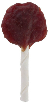 Lizak ze surowej skóry, z kaczką i serem, 10 cm, 20 g, Kerbl