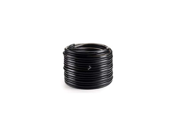 Przewód gumowy, potrójny, 16  x26 i 2 x 7 x 14, biały pasek, 1 m, Spaggiari