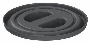 Pokrywa na wiadro z tworzywa sztucznego 12 l, czarna, Kerbl