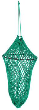 Siatka na siano dla konia z pierścieniem, zielony, oczko 4,5 cm, 90 cm
