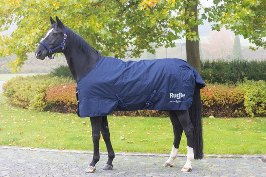 Derka zimowa dla konia RugBe IceProtect 300 g, granatowy, 145 cm, Covalliero