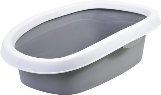 Kuweta Sprint 10, biało-szara, 31 x 43 x 14 cm, Stefanplast