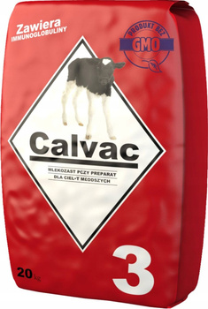 Mleko dla cieląt od 3. dnia, CALVAC 3, 20 kg, Canagri